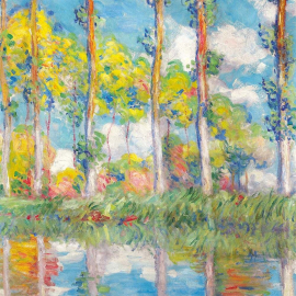 NOTECARD Monet Reflections