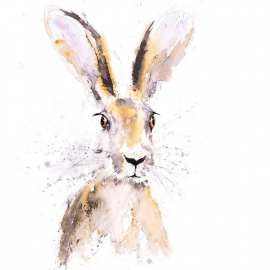 NOTECARD Watercolour Animals