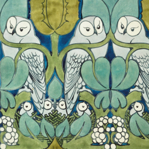 NOTECARD Arts And Crafts Birds