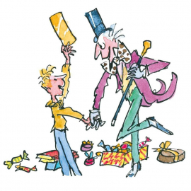 NOTECARD Roald Dahl Classic Characters