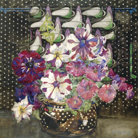 NOTECARD Charles Rennie Mackintosh Florals