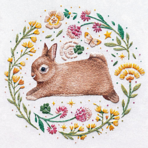 NOTECARD Embroidery