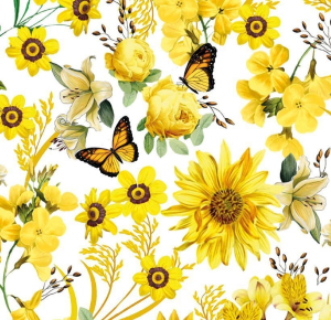 NOTECARD Floral Fiesta