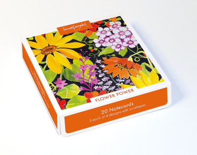 NOTECARD Square Theme Flower Power