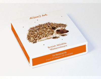 NOTECARD British Wildlife Watercolours