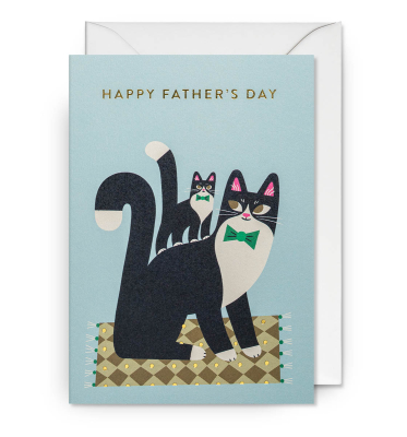 Happy Fathers Day Cat