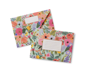 Garden Party Monogram Note Cards Pre-pack of 24