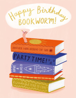 Birthday Bookworm