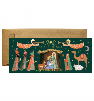 Holiday Nativity No. 10 Card|Rifle Paper