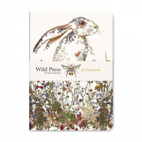NOTEBOOK Wildflower Hare|Museums & Galleries