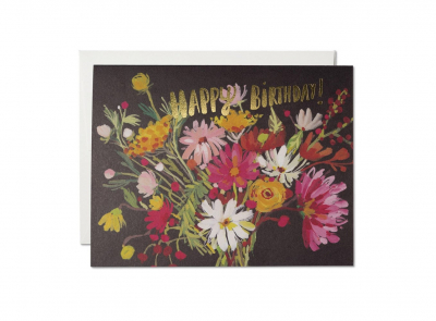 Vintage Happy Bouquet|Red Cap Cards