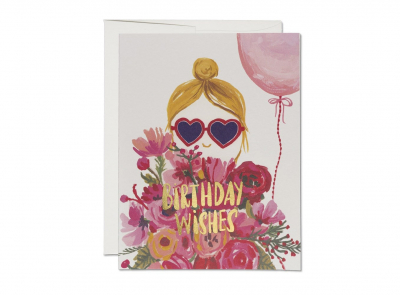 Heart Shaped Glasses|Red Cap Cards