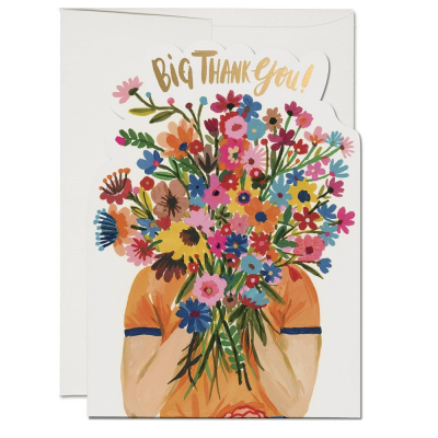Face Full of Flowers|Red Cap Cards