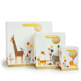 Party Animals Medium Gift Bag|Rifle Paper