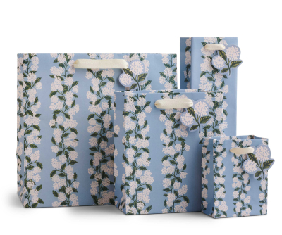 Hydrangea Large Gift Bag|Rifle Paper