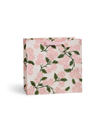 Pink Hydrangea Large Gift Bag|Rifle Paper
