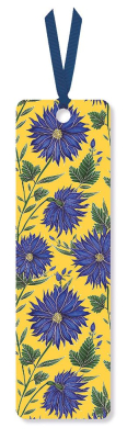 BOOKMARK Blue Flowers
