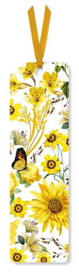 BOOKMARK Yellow Butterflies