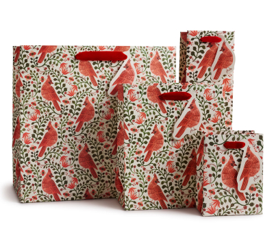 Cardinals Large Gift Bag|Rifle Paper