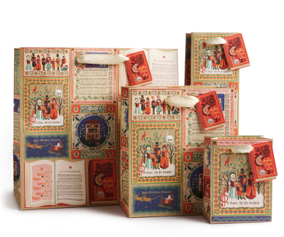 Christmas Carols Small Gift Bag|Rifle Paper