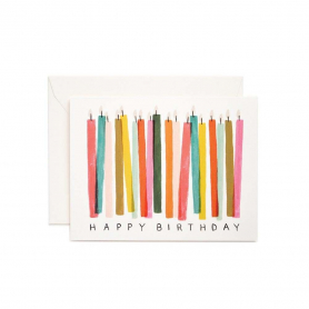 Boxed set of Birthday Candle cards|Rifle Paper