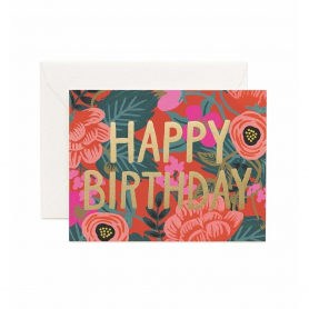 Poppy Birthday Card|Rifle Paper