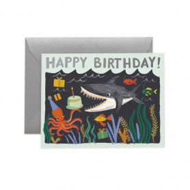Shark Birthday Card|Rifle Paper