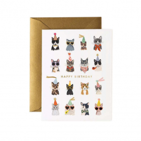 Cool Cats Birthday Card|Rifle Paper
