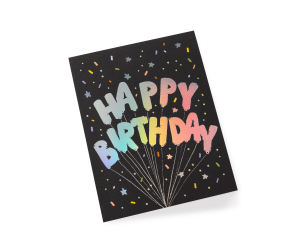 Boxed Set of Mylar Birthday Balloons Cards|Rifle Paper