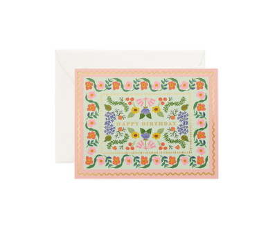 Boxed Set of Sicily Garden Birthday Cards|Rifle Paper