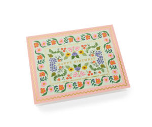 Boxed Set of Sicily Garden Birthday Cards|Rifle Paper