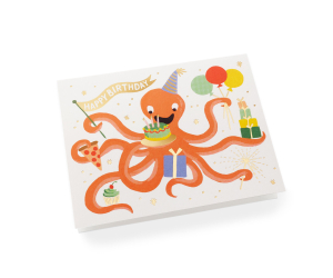 Octopus Birthday Card|Rifle Paper