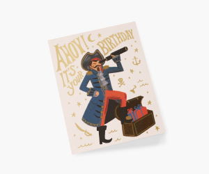 Pirate Birthday Card|Rifle Paper