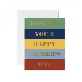 Color Block Father's Day Card|Rifle Paper