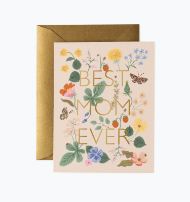 Best Mom Ever Card|Rifle Paper