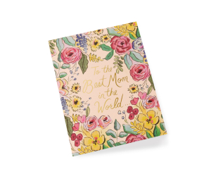 Best Mom in the World Card|Rifle Paper