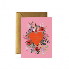 Boxed set of Blooming Heart Valentine cards|Rifle Paper