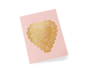 Doily Valentine Card|Rifle Paper