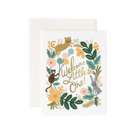 Menagerie Baby Card|Rifle Paper