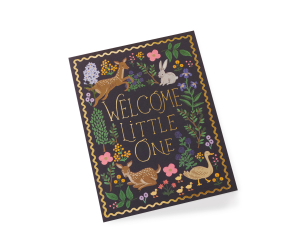 Woodland Welcome Card|Rifle Paper