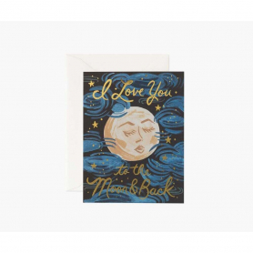 Boxed set of To the Moon and Back cards|Rifle Paper