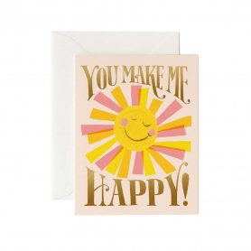 You Make Me Happy Card|Rifle Paper