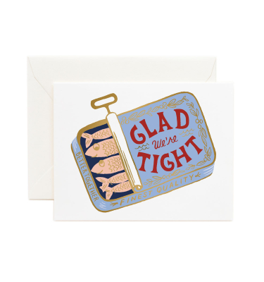 Tight As Sardines Card|Rifle Paper