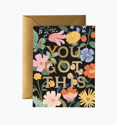 You Got This Strawberry Fields Card|Rifle Paper