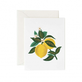 Lemons Blossom Card|Rifle Paper