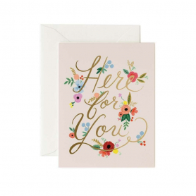 Floral Here for You Card|Rifle Paper