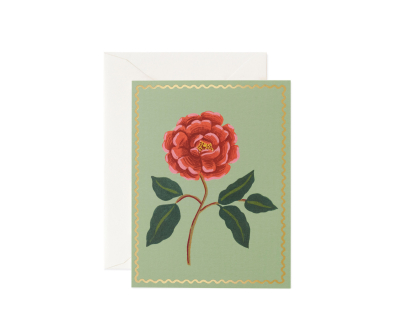 Scarlet Rose Card|Rifle Paper