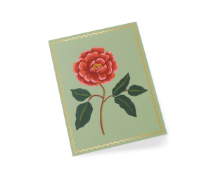 Scarlet Rose Card|Rifle Paper