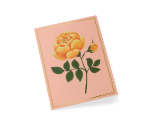 Yellow Rose Card|Rifle Paper