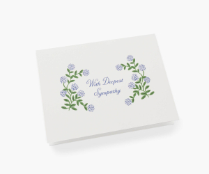 Hydrangea Sympathy Card|Rifle Paper